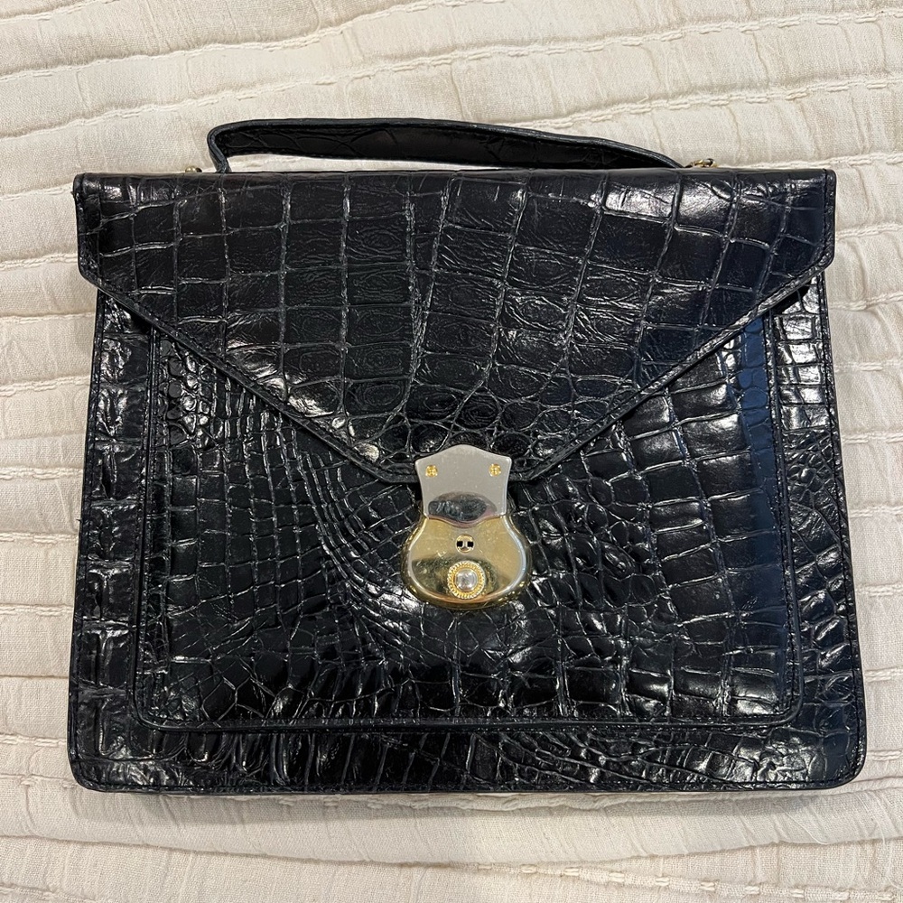 Vintage alligator bag